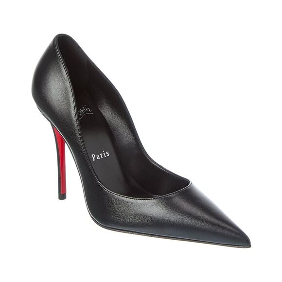 Christian Louboutin Miss Z 100 Leather Pump Black